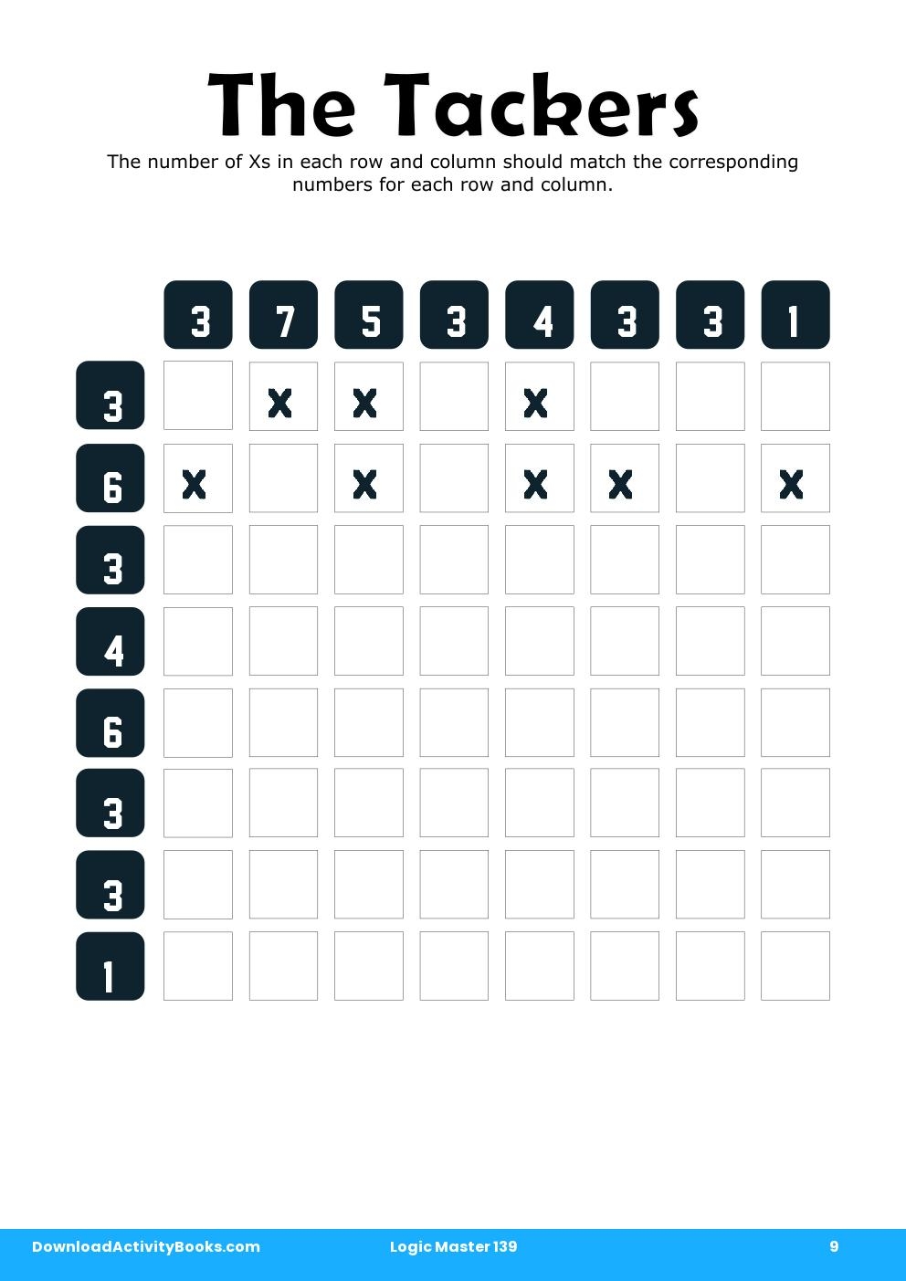 The Tackers in Logic Master 139