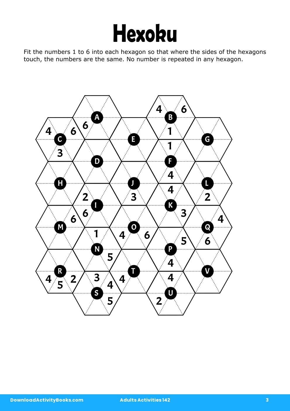 Hexoku in Adults Activities 142