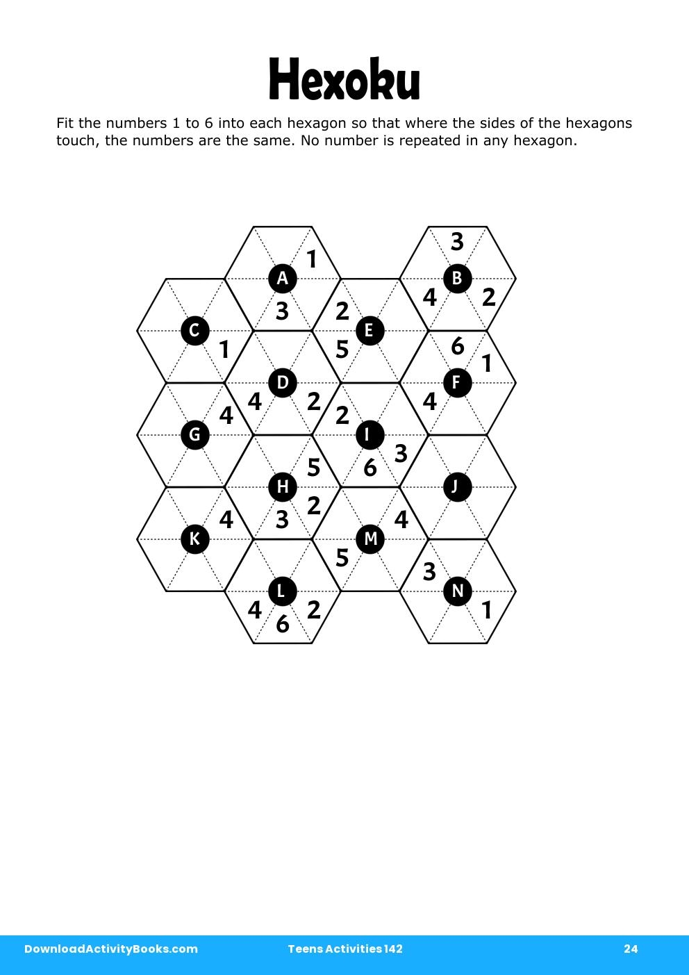 Hexoku in Teens Activities 142