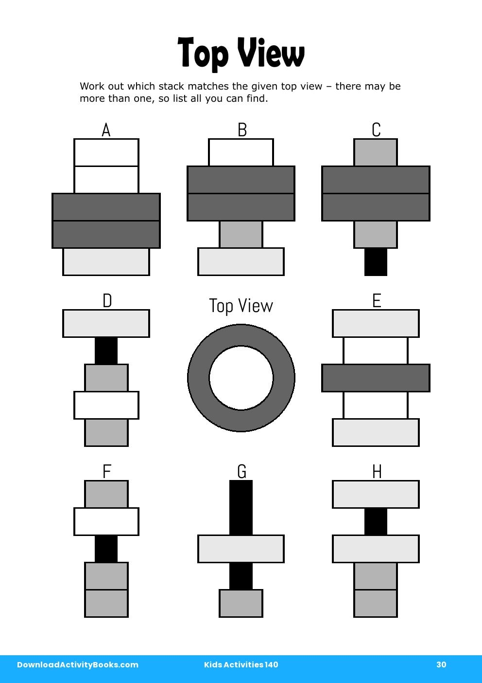 Top View in Kids Activities 140