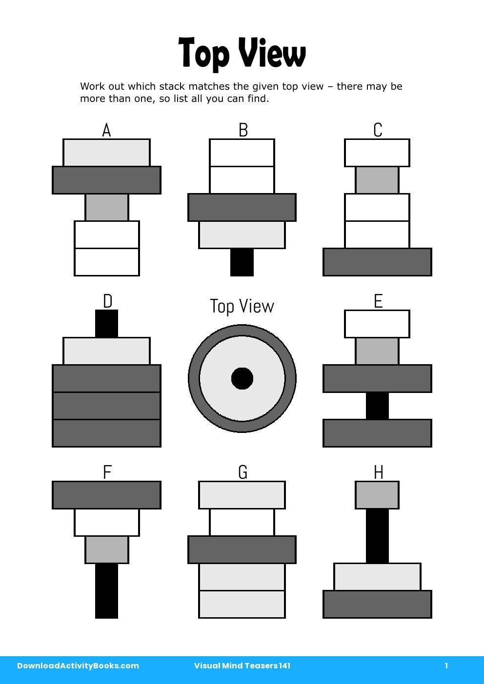 Top View in Visual Mind Teasers 141