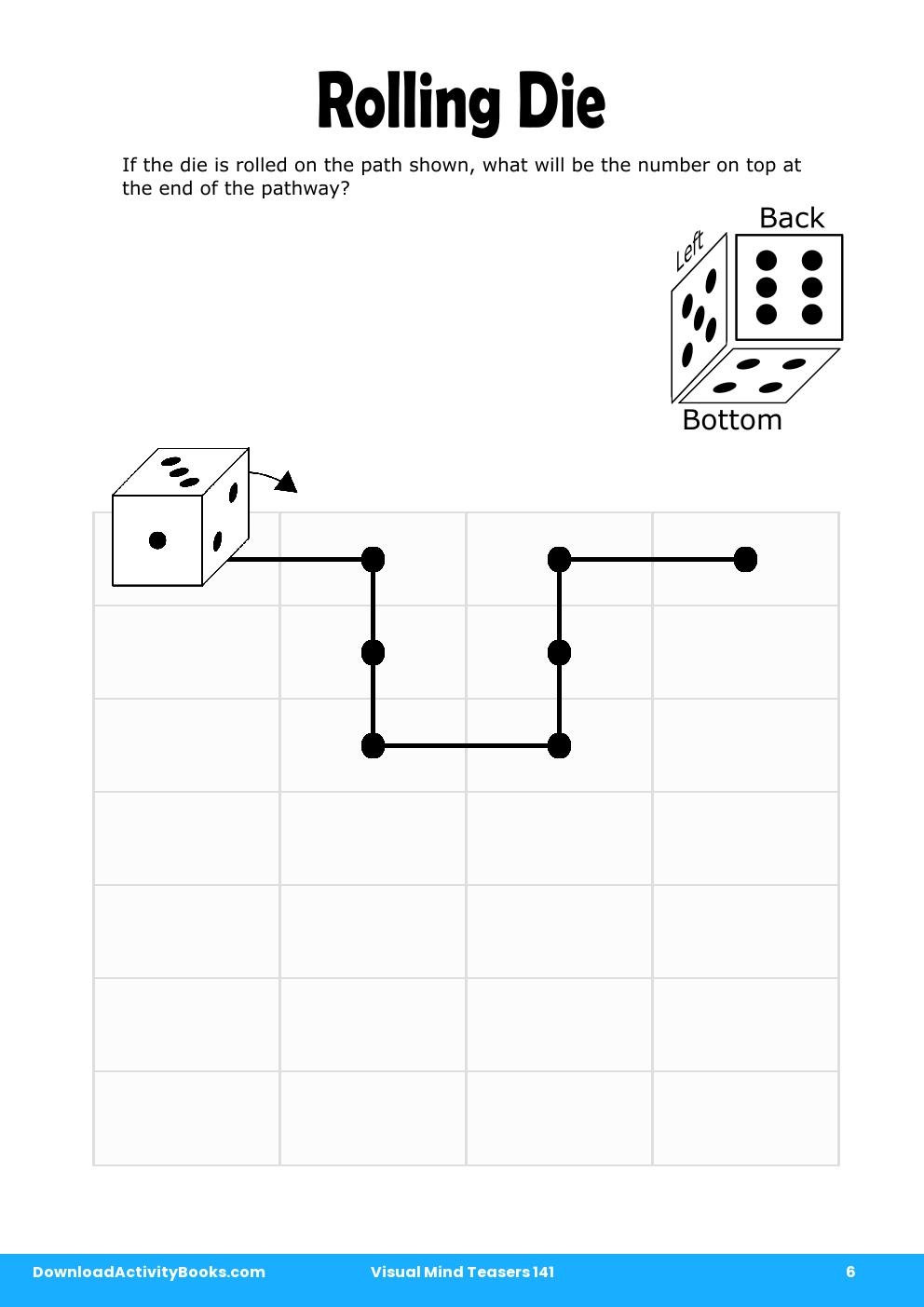 Rolling Die in Visual Mind Teasers 141