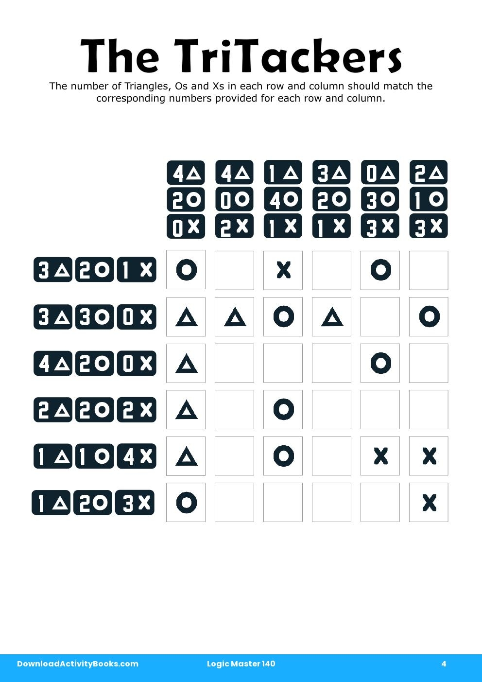 The TriTackers in Logic Master 140