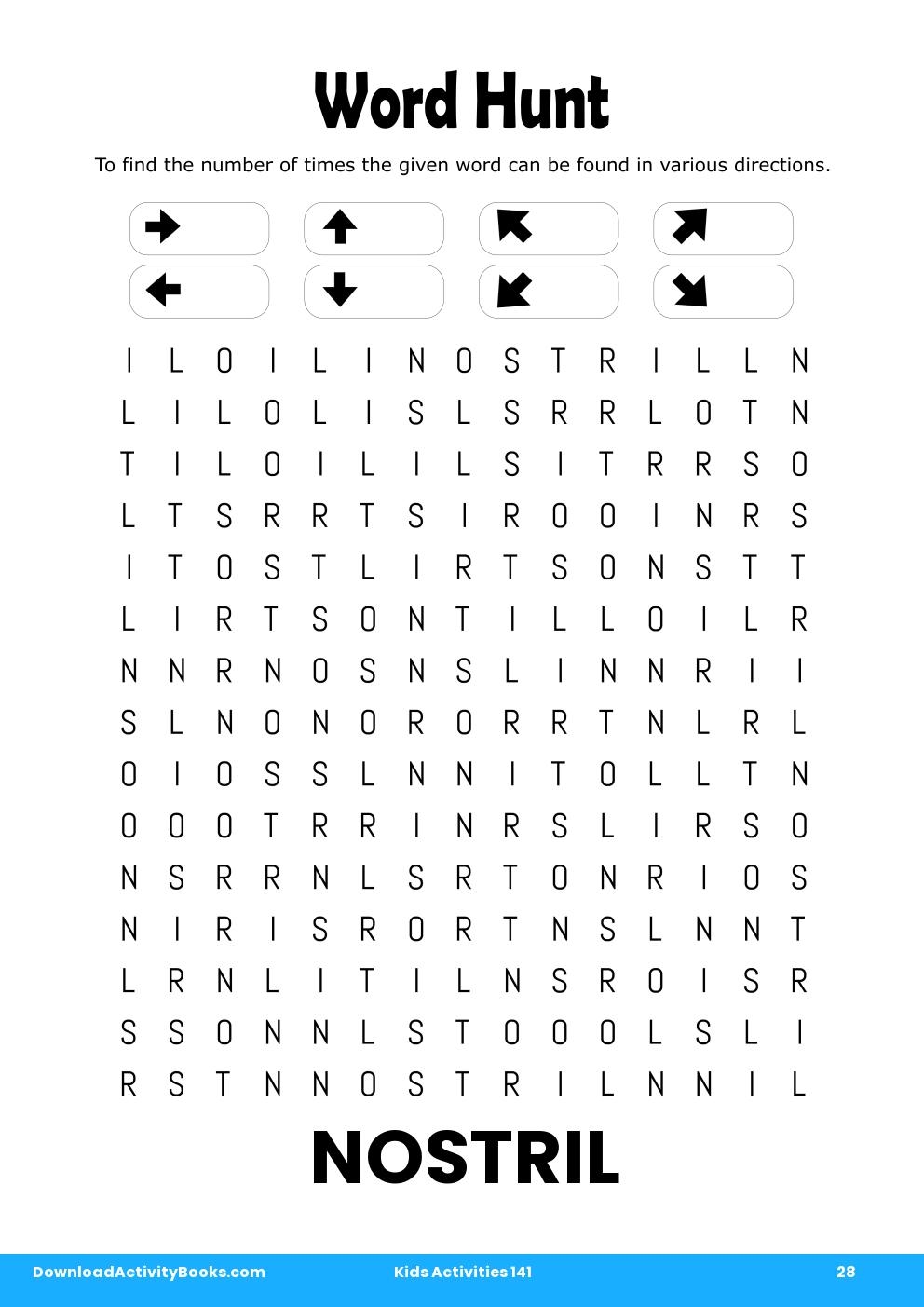 Word Hunt in Kids Activities 141