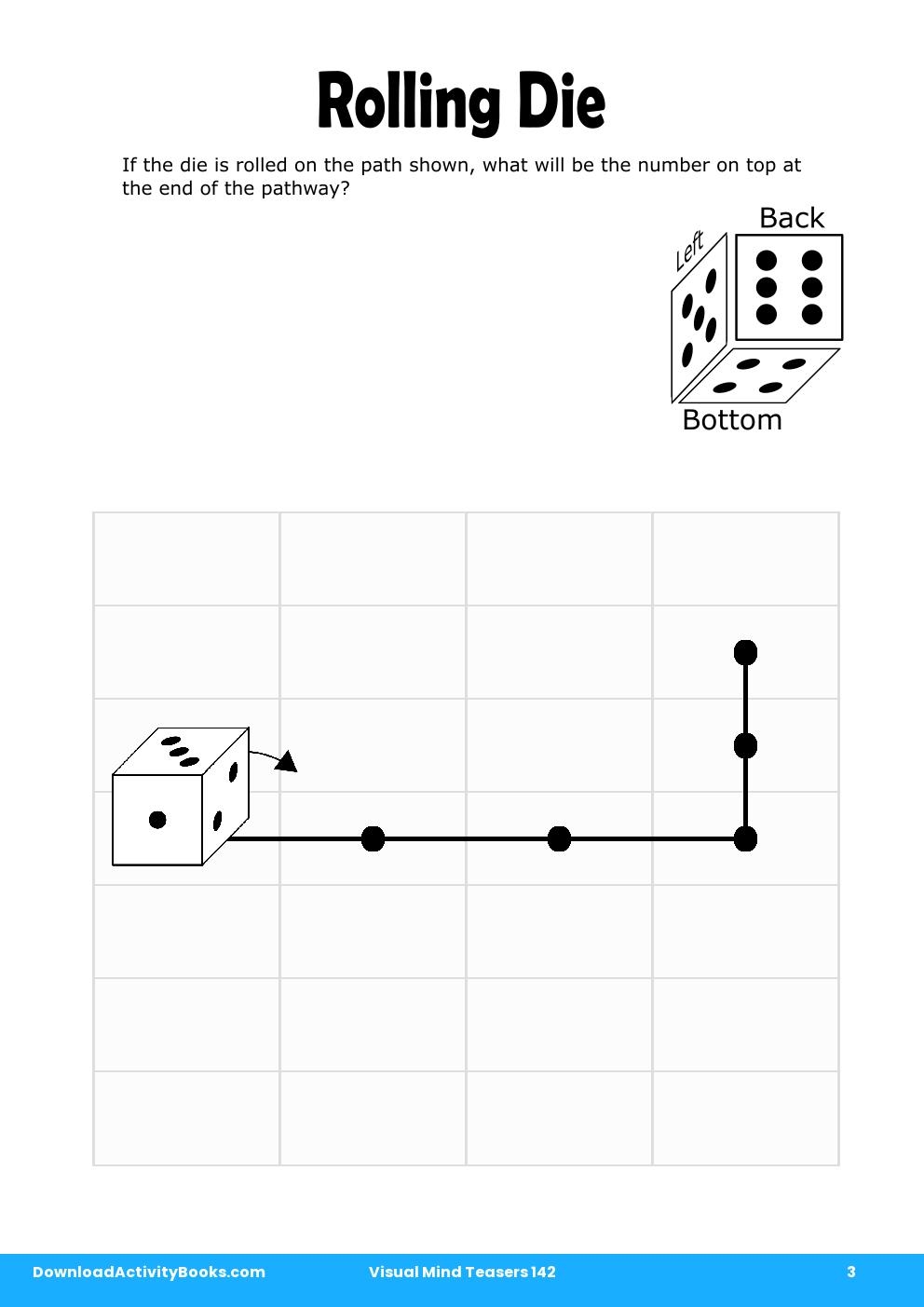 Rolling Die in Visual Mind Teasers 142