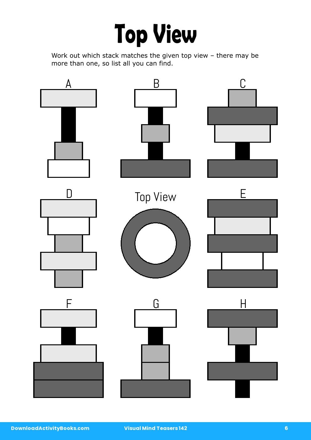 Top View in Visual Mind Teasers 142