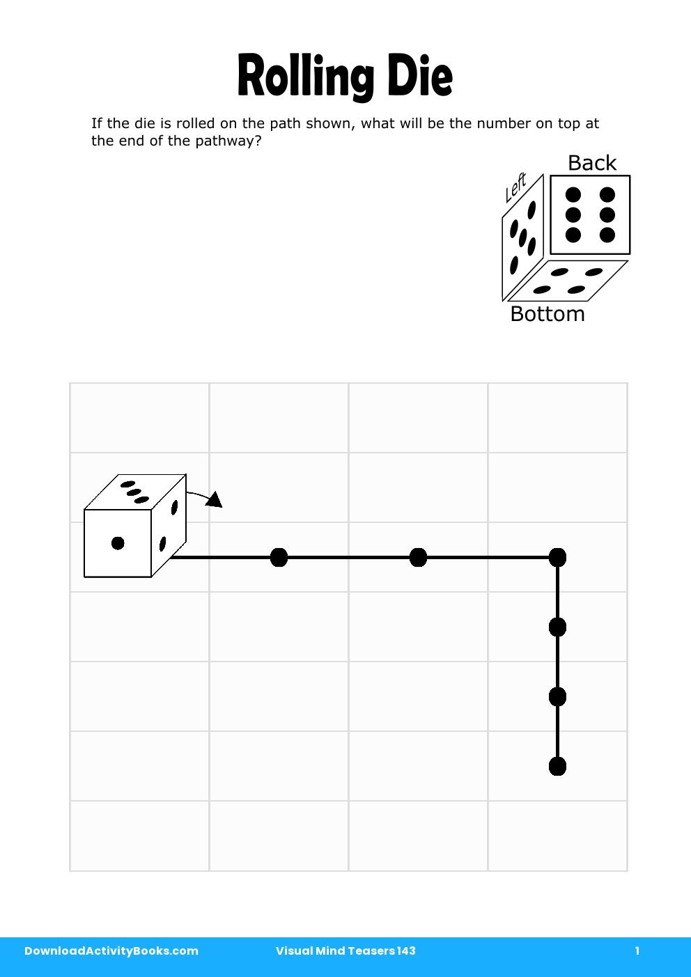 Rolling Die in Visual Mind Teasers 143