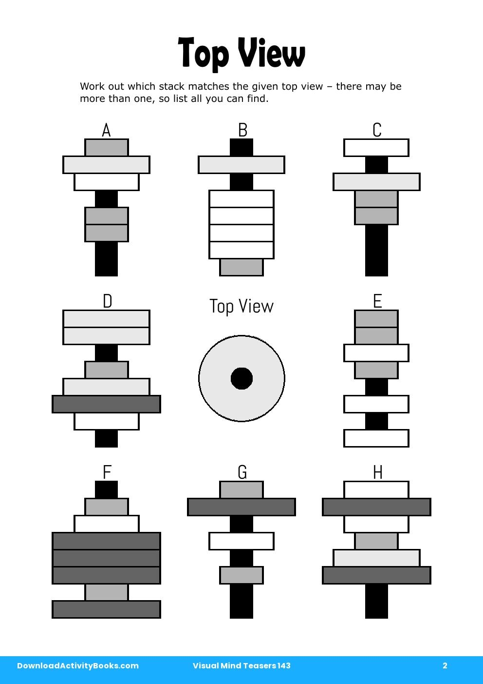 Top View in Visual Mind Teasers 143