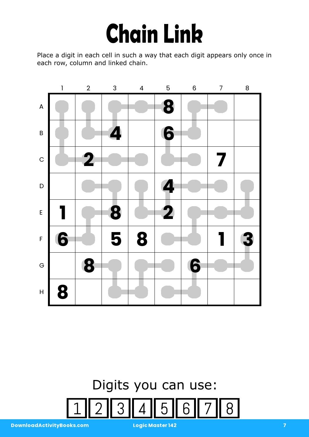 Chain Link in Logic Master 142