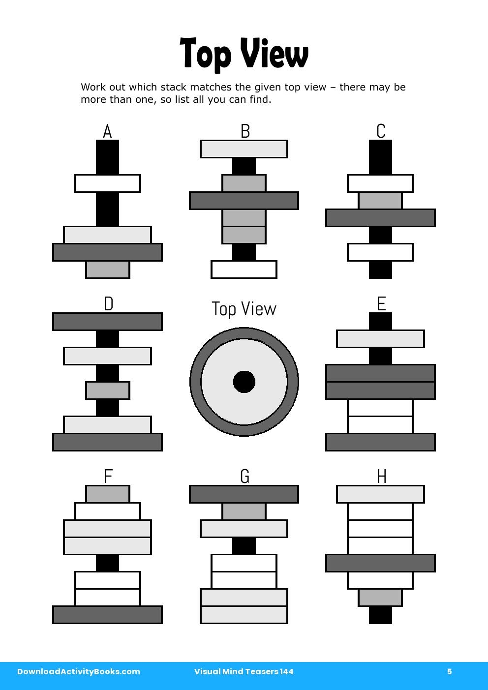 Top View in Visual Mind Teasers 144