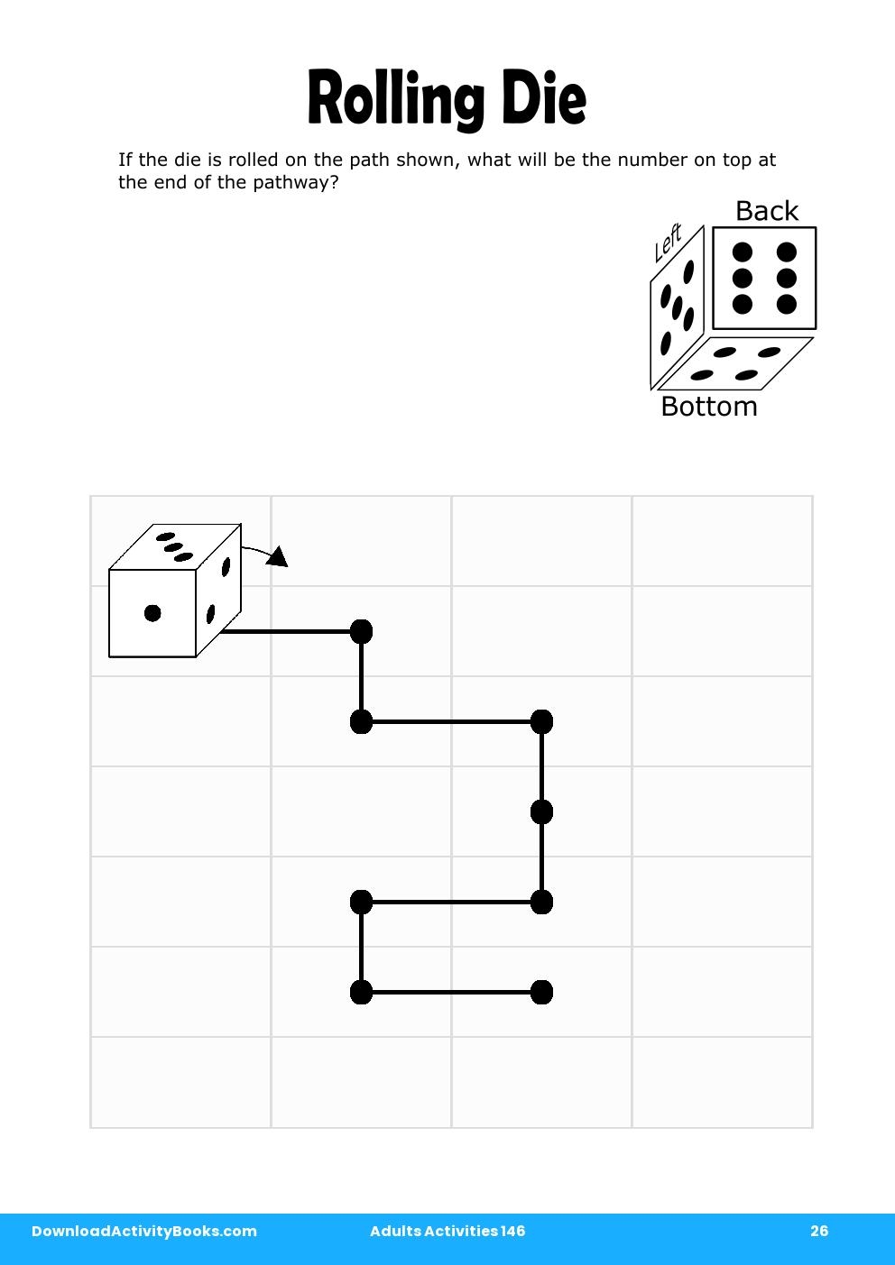 Rolling Die in Adults Activities 146