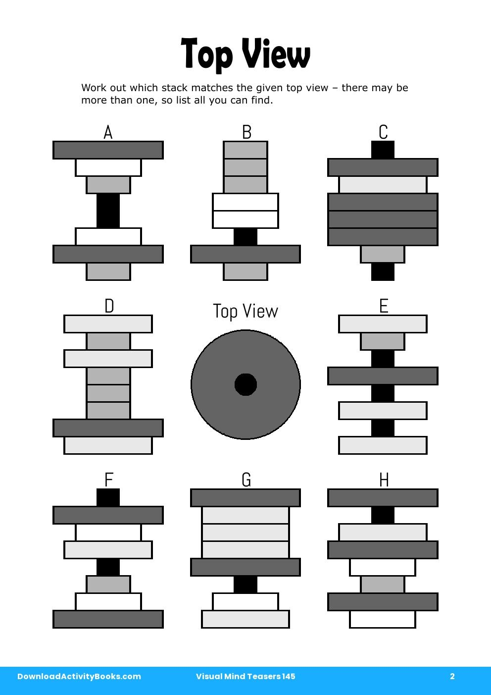 Top View in Visual Mind Teasers 145