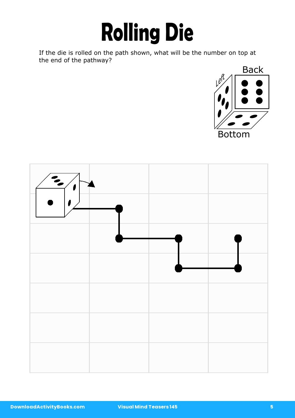 Rolling Die in Visual Mind Teasers 145