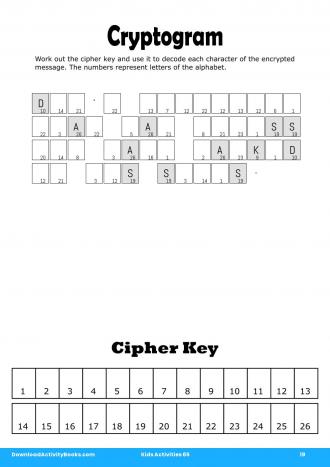 Cryptogram in Kids Activities 65
