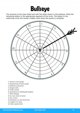 Bullseye #10 in Word Games 66