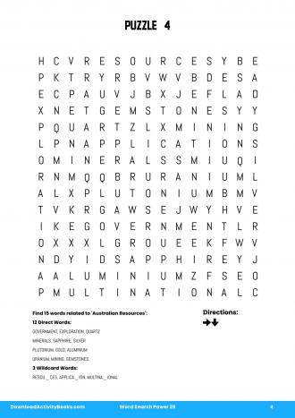 Word Search Power in Word Search Power 26