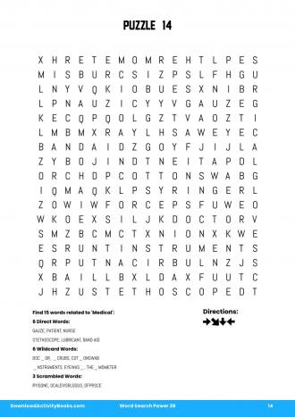 Word Search Power in Word Search Power 26