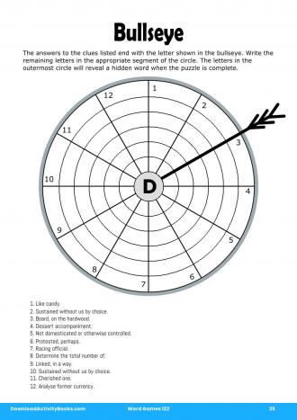 Bullseye #25 in Word Games 122